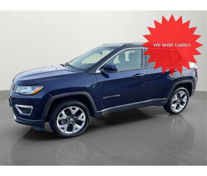 2018 Jeep Compass Limited is a Blue 2018 Jeep Compass Limited SUV in Roanoke IL