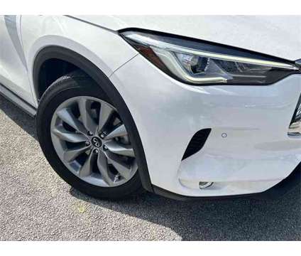 2021 Infiniti Qx50 Essential is a White 2021 Infiniti QX50 ESSENTIAL SUV in Stuart FL