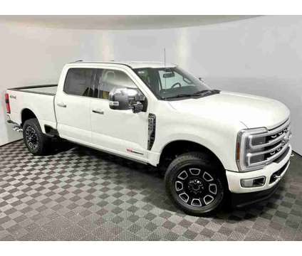 2024 Ford F-350SD Platinum is a White 2024 Ford F-350 Platinum Truck in Athens OH