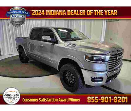 2025 Ram 1500 Laramie is a Silver 2025 RAM 1500 Model Laramie Truck in Fort Wayne IN