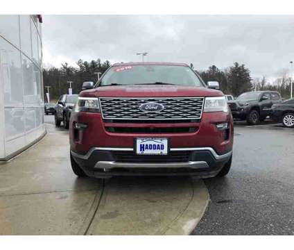 2019 Ford Explorer Platinum is a Red 2019 Ford Explorer Platinum SUV in Pittsfield MA