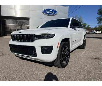 2023 Jeep Grand Cherokee Overland is a White 2023 Jeep grand cherokee Overland SUV in Cordell OK