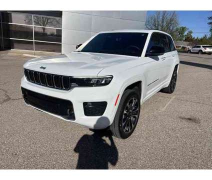 2023 Jeep Grand Cherokee Overland is a White 2023 Jeep grand cherokee Overland SUV in Cordell OK