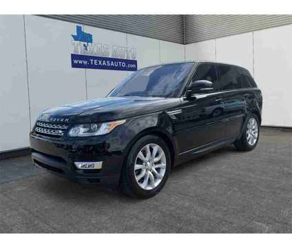 2016 Land Rover Range Rover Sport HSE Td6 is a Black 2016 Land Rover Range Rover Sport HSE SUV in Houston TX