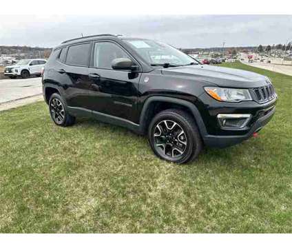 2020 Jeep Compass Trailhawk is a Black 2020 Jeep Compass Trailhawk SUV in Waukesha WI