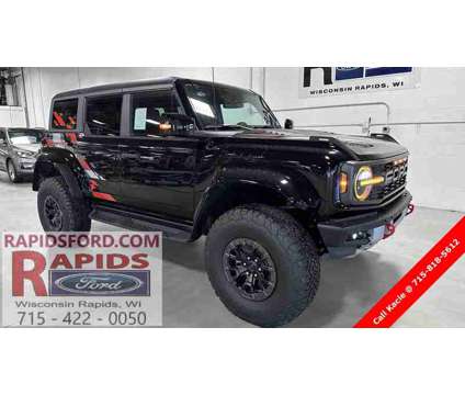 2024 Ford Bronco Raptor is a Black 2024 Ford Bronco SUV in Wisconsin Rapids WI