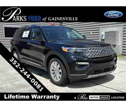 2024 Ford Explorer Limited is a Black 2024 Ford Explorer Limited SUV in Gainesville FL