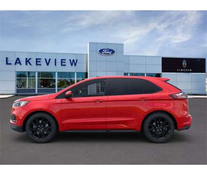 2024 Ford Edge ST Line is a Red 2024 Ford Edge SUV in Battle Creek MI