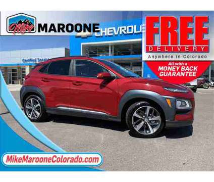 2021 Hyundai Kona Ultimate is a Red 2021 Hyundai Kona Ultimate SUV in Colorado Springs CO