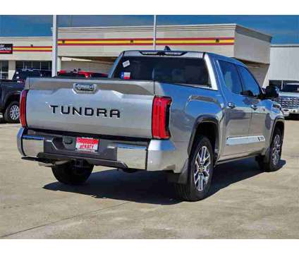 2024 Toyota Tundra 1794 is a Silver 2024 Toyota Tundra 1794 Trim Truck in Katy TX