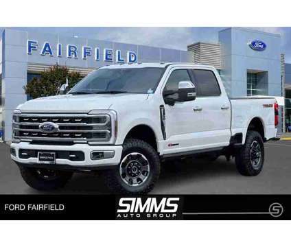 2024 Ford F-350SD Platinum is a White 2024 Ford F-350 Platinum Truck in Fairfield CA