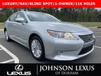 2015 Lexus ES 350 LUX/NAV/BLIND SPOT/PARK ASST/1-OWNER/ONLY 11K MILE