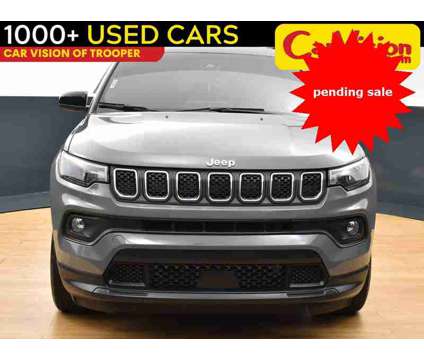2023 Jeep Compass Latitude is a Grey 2023 Jeep Compass Latitude SUV in Norristown PA