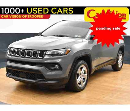 2023 Jeep Compass Latitude is a Grey 2023 Jeep Compass Latitude SUV in Norristown PA