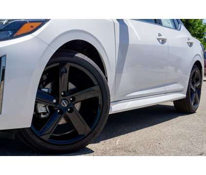 2024 Nissan Sentra SR is a Black, White 2024 Nissan Sentra SR Sedan in San Marcos TX