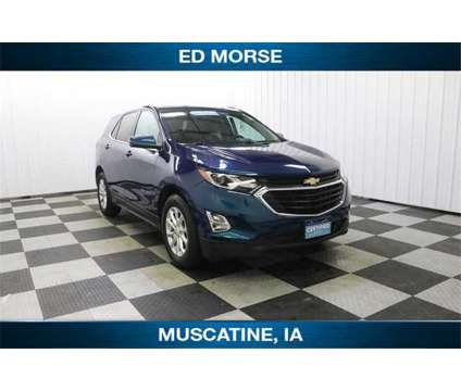 2019 Chevrolet Equinox LT is a Blue 2019 Chevrolet Equinox LT SUV in Muscatine IA