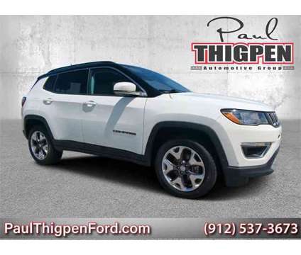 2021 Jeep Compass Limited is a White 2021 Jeep Compass Limited SUV in Vidalia GA