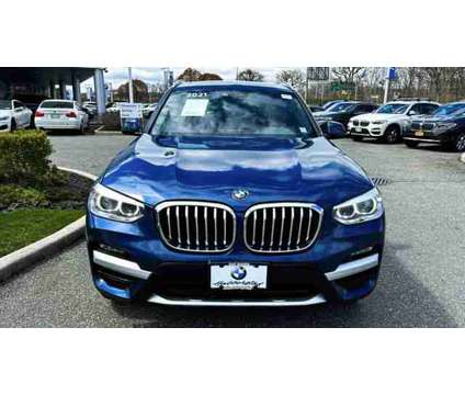 2021 BMW X3 xDrive30i is a Blue 2021 BMW X3 xDrive30i SUV in Bay Shore NY