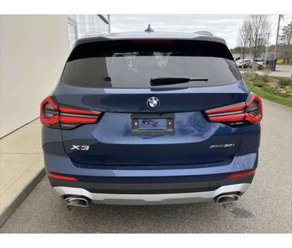 2024 BMW X3 xDrive30i is a Blue 2024 BMW X3 xDrive30i SUV in Hyannis MA