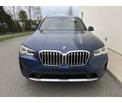 2024 BMW X3 xDrive30i is a Blue 2024 BMW X3 xDrive30i SUV in Hyannis MA