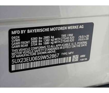 2025 BMW X5 xDrive40i is a White 2025 BMW X5 4.6is SUV in Newton NJ