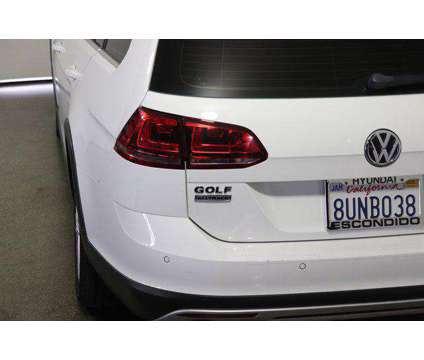 2017 Volkswagen Golf Alltrack TSI SE is a White 2017 Volkswagen Golf Alltrack TSI SE Car for Sale in Escondido CA