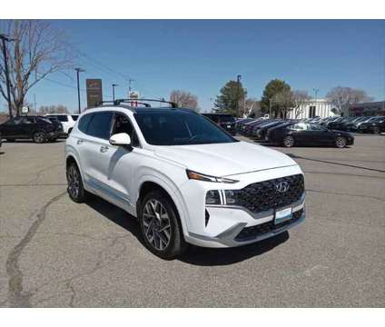 2022 Hyundai Santa Fe Calligraphy is a White 2022 Hyundai Santa Fe SUV in Twin Falls ID