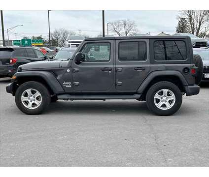 2019 Jeep Wrangler Unlimited Sport S 4x4 is a Grey 2019 Jeep Wrangler Unlimited Sport SUV in Utica NY