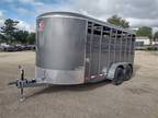 2025 S&S Manufacturing 16' Livestock Trailer