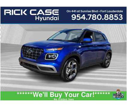2022 Hyundai Venue Limited is a Blue 2022 Station Wagon in Fort Lauderdale FL