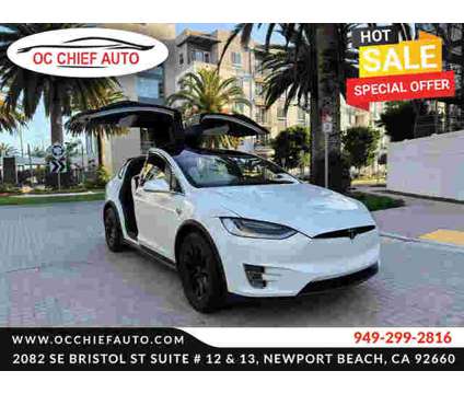 2018 Tesla Model X for sale is a White 2018 Tesla Model X Car for Sale in Newport Beach CA
