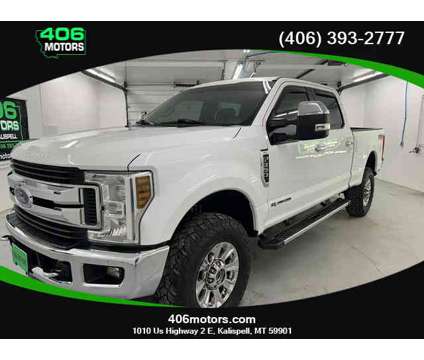 2019 Ford F350 Super Duty Crew Cab for sale is a White 2019 Ford F-350 Super Duty Car for Sale in Kalispell MT