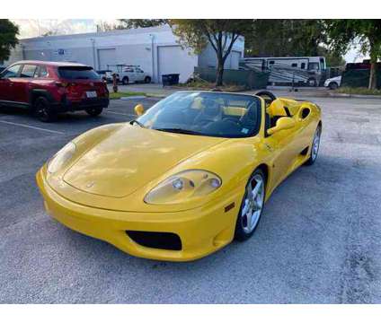 2003 Ferrari 360 Spider for sale is a Black 2003 Ferrari 360 Modena Car for Sale in Hallandale Beach FL