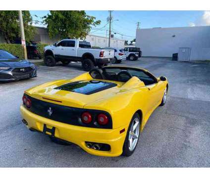 2003 Ferrari 360 Spider for sale is a Black 2003 Ferrari 360 Modena Car for Sale in Hallandale Beach FL