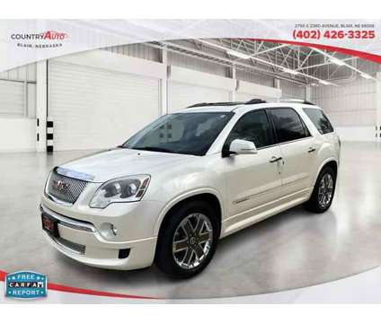 2012 GMC Acadia for sale is a White 2012 GMC Acadia Car for Sale in Blair NE
