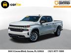 used 2021 Chevrolet Silverado 1500 Custom 4D Crew Cab