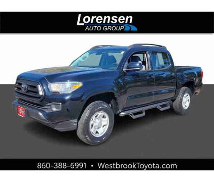 2021UsedToyotaUsedTacomaUsedDouble Cab 5 Bed V6 AT (Natl) is a Black 2021 Toyota Tacoma Car for Sale in Westbrook CT