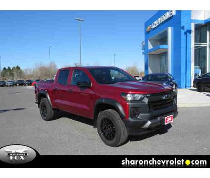 2023UsedChevroletUsedColoradoUsedCrew Cab is a Red 2023 Chevrolet Colorado Car for Sale in Liverpool NY