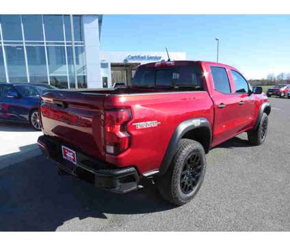 2023UsedChevroletUsedColoradoUsedCrew Cab is a Red 2023 Chevrolet Colorado Car for Sale in Liverpool NY