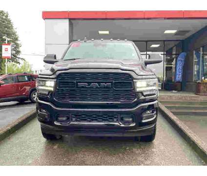 2022UsedRamUsed3500Used4x4 Crew Cab 8 Box is a Black 2022 RAM 3500 Model Car for Sale in Vancouver WA