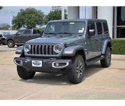 2024NewJeepNewWranglerNew4 Door 4x4 is a 2024 Jeep Wrangler Sahara SUV in Lewisville TX