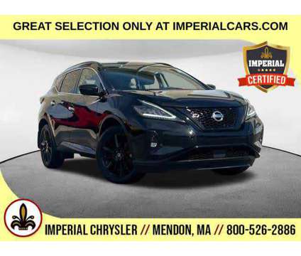 2022UsedNissanUsedMuranoUsedAWD is a Black 2022 Nissan Murano SV SUV in Mendon MA