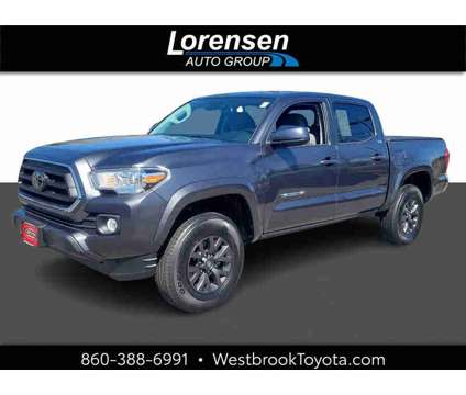 2023UsedToyotaUsedTacomaUsedDouble Cab 5 Bed V6 AT (Natl) is a Grey 2023 Toyota Tacoma Car for Sale in Westbrook CT