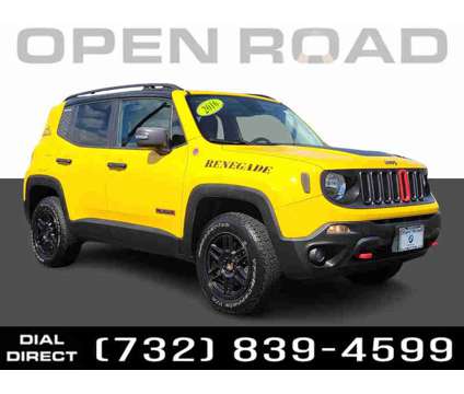 2016UsedJeepUsedRenegadeUsed4WD 4dr is a Yellow 2016 Jeep Renegade Car for Sale in Edison NJ