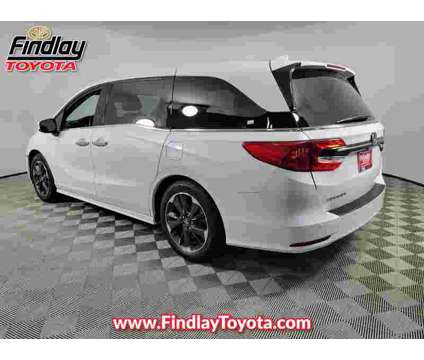 2022UsedHondaUsedOdysseyUsedAuto is a Silver, White 2022 Honda Odyssey Elite Car for Sale in Henderson NV