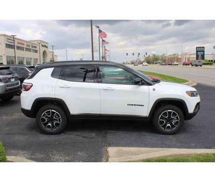 2024NewJeepNewCompassNew4x4 is a White 2024 Jeep Compass Car for Sale in Greenwood IN