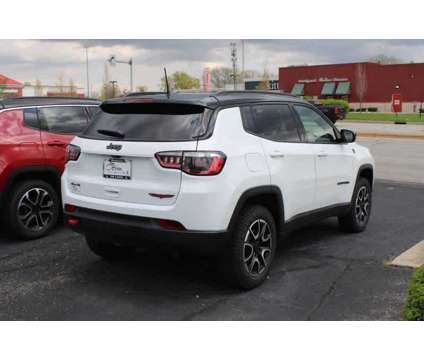2024NewJeepNewCompassNew4x4 is a White 2024 Jeep Compass Car for Sale in Greenwood IN