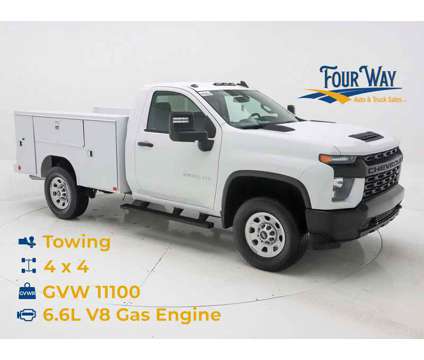 Used 2022 CHEVROLET SILVERADO REG CAB WT SRW For Sale is a White 2022 Chevrolet Silverado Car for Sale in New Holland PA