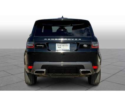 2021UsedLand RoverUsedRange Rover SportUsedTurbo i6 MHEV is a Black 2021 Land Rover Range Rover Sport Car for Sale in Lubbock TX