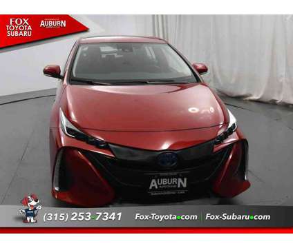2021UsedToyotaUsedPrius Prime is a Red 2021 Toyota Prius Prime Car for Sale in Auburn NY
